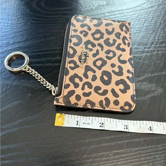 Kate Spade Tan and Black Leopard Key Holder - Picture 8 of 8